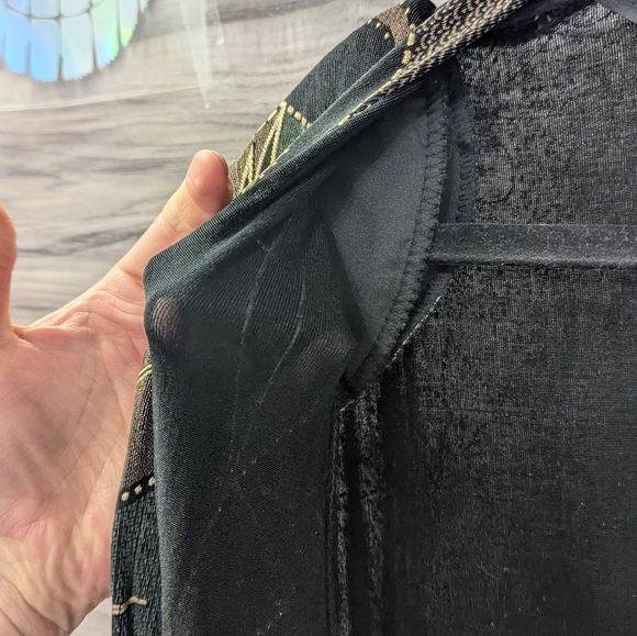 Vintage Joseph Ribkoff Crop Beaded Top - Size 14 - Picture 8 of 11